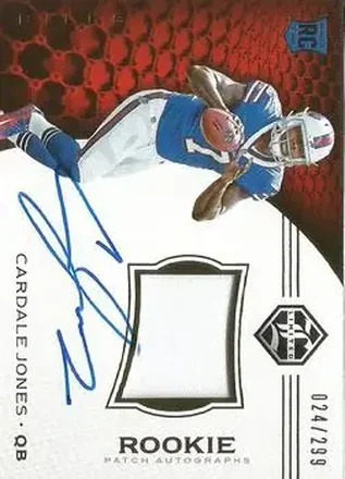 2016 Panini Limited #137 - Cardale Jones - Buffalo Bills