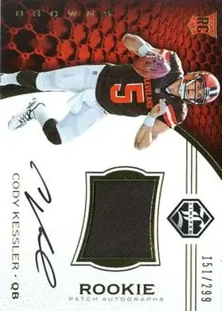 2016 Panini Limited #139 - Cody Kessler - Cleveland Browns