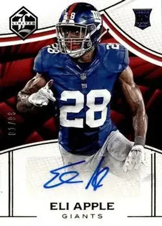 2016 Panini Limited #150 - Eli Apple - New York Giants