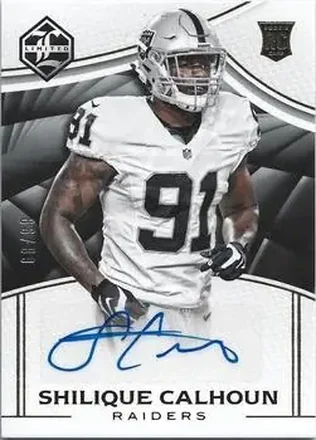 2016 Panini Limited #185 - Shilique Calhoun - Oakland Raiders