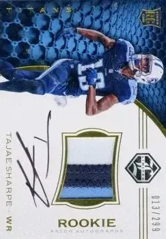 2016 Panini Limited feature card