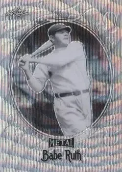 2019 Leaf Metal Babe Ruth Collection feature card