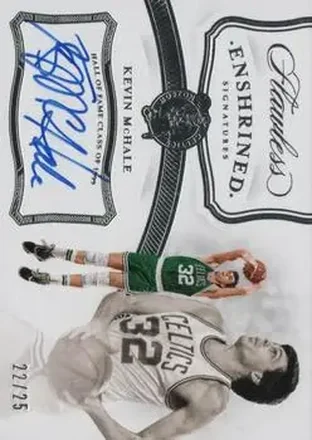 2020-21 Panini Flawless - 2019-20 Panini Flawless Update I: Enshrined Signatures #ES-KMH - Kevin McHale - Boston Celtics