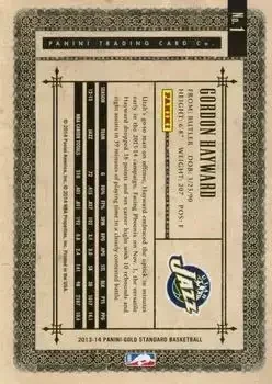 Back of Gordon Hayward