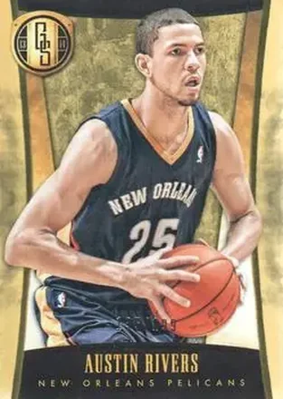 2013-14 Panini Gold Standard #13 - Austin Rivers - New Orleans Pelicans