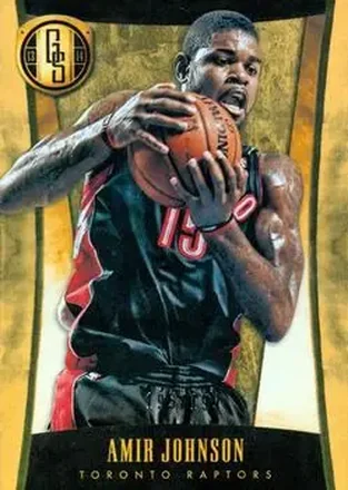 2013-14 Panini Gold Standard #19 - Amir Johnson - Toronto Raptors