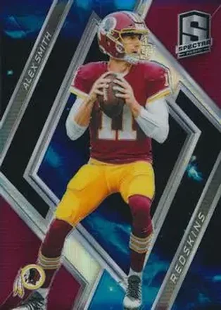 2018 Panini Spectra - Nebula #92 - Alex Smith - Washington Redskins