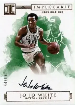 2016-17 Panini Impeccable - Indelible Ink #II-JJ - Jo Jo White - Boston Celtics