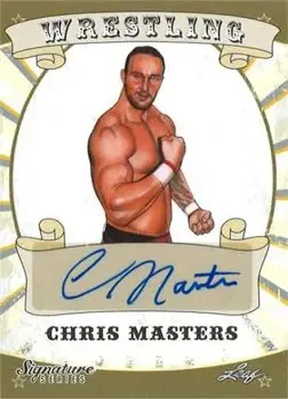 2016 Leaf Signature Series #17 - Chris Masters