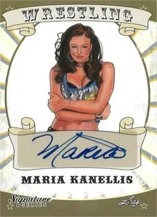 2016 Leaf Signature Series #51 - Maria Kanellis