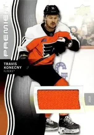 2023-24 Upper Deck Premier - Memorabilia Jersey #17 - Travis Konecny - Philadelphia Flyers