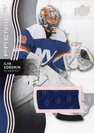 2023-24 Upper Deck Premier - Memorabilia Jersey #28 - Ilya Sorokin - New York Islanders