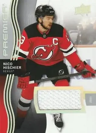 2023-24 Upper Deck Premier - Memorabilia Jersey #37 - Nico Hischier - New Jersey Devils