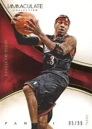 2013-14 Panini Immaculate Collection #14 - Allen Iverson - Philadelphia 76ers