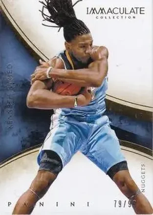 2013-14 Panini Immaculate Collection #19 - Kenneth Faried - Denver Nuggets 2013-14 Panini Immaculate Collection #19 - Kenneth Faried - Denver Nuggets