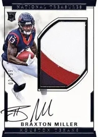 2016 Panini National Treasures #116 - Braxton Miller - Houston Texans