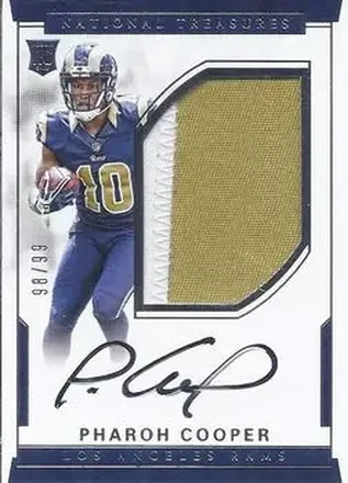 2016 Panini National Treasures #126 - Pharoh Cooper - Los Angeles Rams