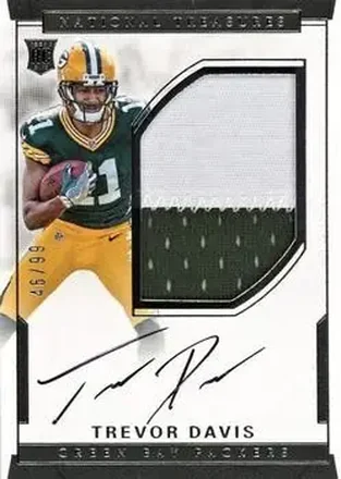 2016 Panini National Treasures #138 - Trevor Davis - Green Bay Packers