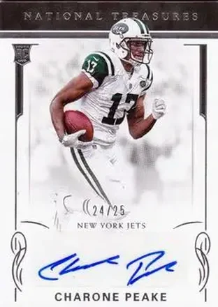 2016 Panini National Treasures #149 - Charone Peake - New York Jets