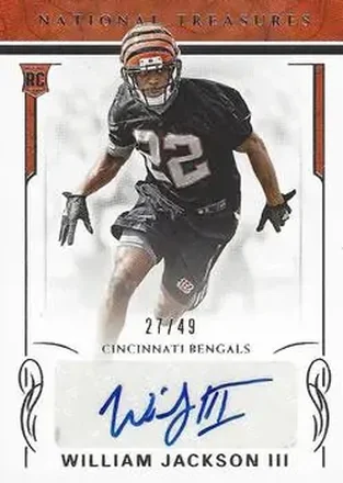 2016 Panini National Treasures #194 - William Jackson III - Cincinnati Bengals