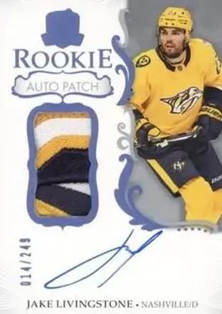 2023-24 Upper Deck The Cup #106 - Jake Livingstone - Nashville Predators