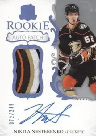 2023-24 Upper Deck The Cup #108 - Nikita Nesterenko - Anaheim Ducks