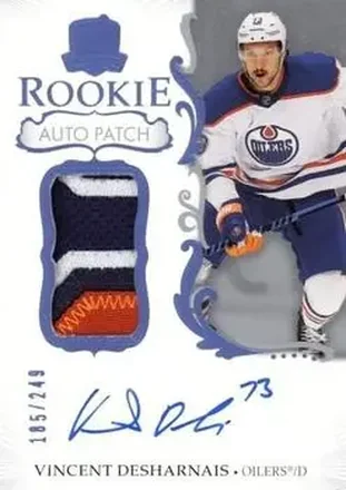 2023-24 Upper Deck The Cup #129 - Vincent Desharnais - Edmonton Oilers
