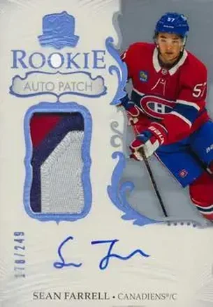 2023-24 Upper Deck The Cup #135 - Sean Farrell - Montreal Canadiens