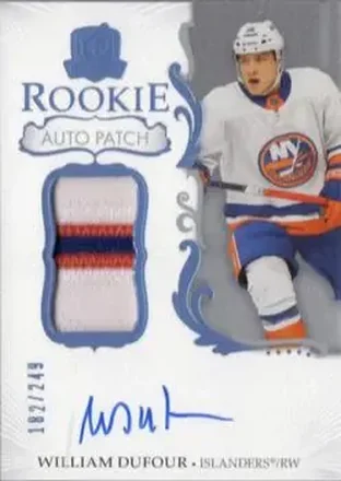 2023-24 Upper Deck The Cup #137 - William Dufour - New York Islanders