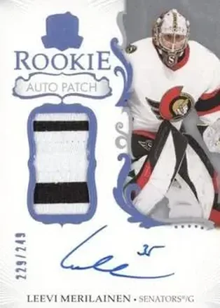 2023-24 Upper Deck The Cup #140 - Leevi Merilainen - Ottawa Senators