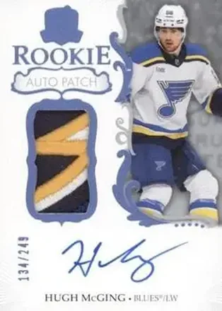 2023-24 Upper Deck The Cup #158 - Hugh McGing - St. Louis Blues