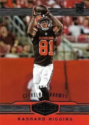 2016 Panini Plates & Patches #195 - Rashard Higgins - Cleveland Browns