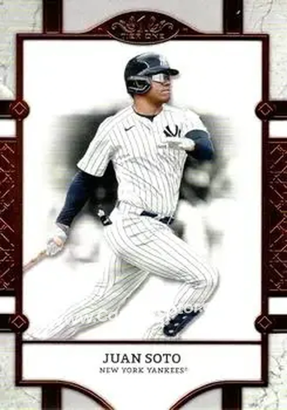 2024 Topps Tier One - Bronze Foil #22 - Juan Soto - New York Yankees - Front