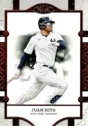 2024 Topps Tier One - Bronze Foil #22 - Juan Soto - New York Yankees