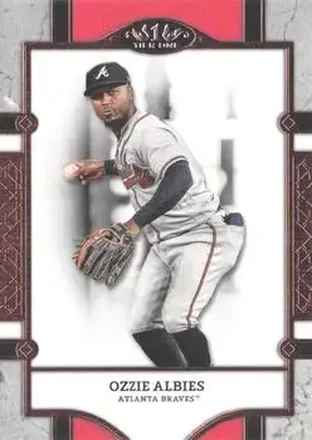 2024 Topps Tier One - Bronze Foil #28 - Ozzie Albies - Atlanta Braves