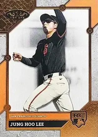 2024 Topps Tier One - Bronze Foil #72 - Jung Hoo Lee - San Francisco Giants