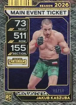 2026 Panini Contenders PFL feature card
