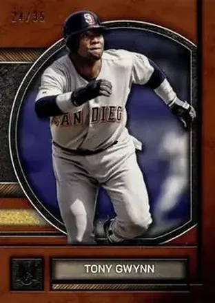2025 Topps Museum Collection - Bronze #20 - Tony Gwynn - San Diego Padres