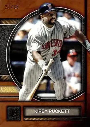 2025 Topps Museum Collection - Bronze #21 - Kirby Puckett - Minnesota Twins