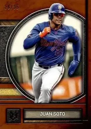 2025 Topps Museum Collection - Bronze #24 - Juan Soto - New York Mets
