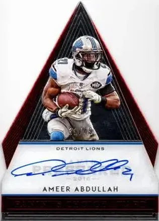 2016 Panini Preferred #136 - Ameer Abdullah - Detroit Lions