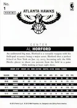 Back of Al Horford