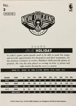Back of Jrue Holiday