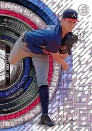 2017 Bowman High Tek - Pattern 10 - Mojo Diffractor #BHT-IA - Ian Anderson - Atlanta Braves