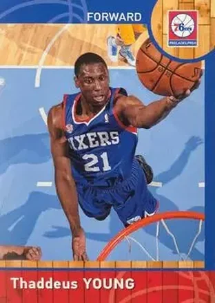 2013-14 Panini NBA (International) #12 - Thaddeus Young - Philadelphia 76ers 2013-14 Panini NBA (International) #12 - Thaddeus Young - Philadelphia 76ers