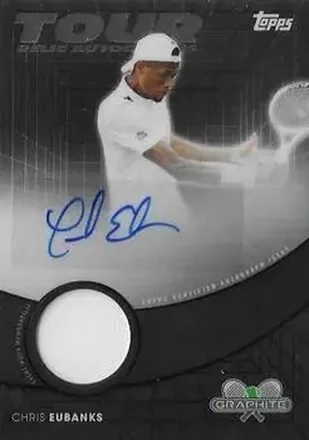 2026 Topps Graphite #TRA-CES Tour Relic Autographs Chris Eubanks