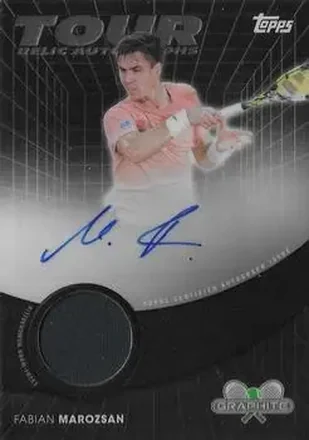 2026 Topps Graphite #TRA-FMN Tour Relic Autographs Fabian Marozsan