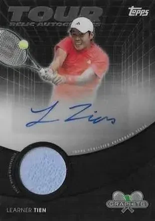 2026 Topps Graphite #TRA-LTN Tour Relic Autographs Learner Tien