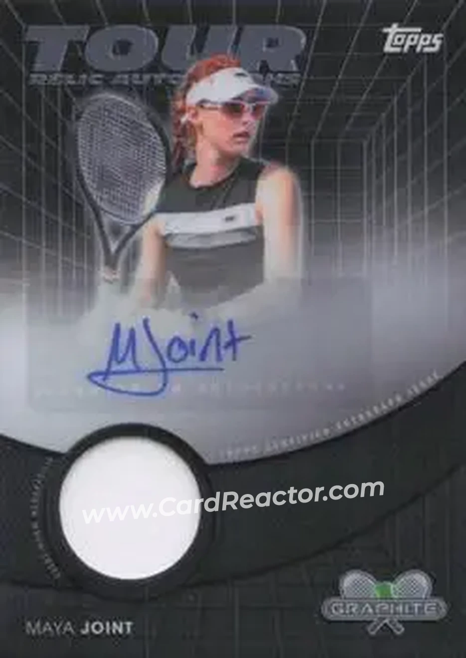 2026 Topps Graphite - Tour Relic Autographs #TRA-MJT - Maya Joint - Front