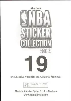 Back of Reggie Evans